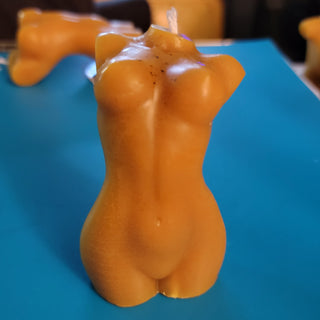 Nude Beeswax Candles