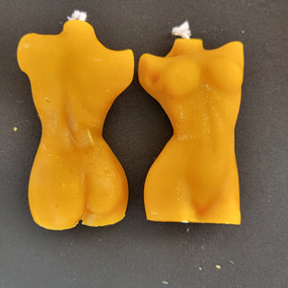 Nude Beeswax Candles